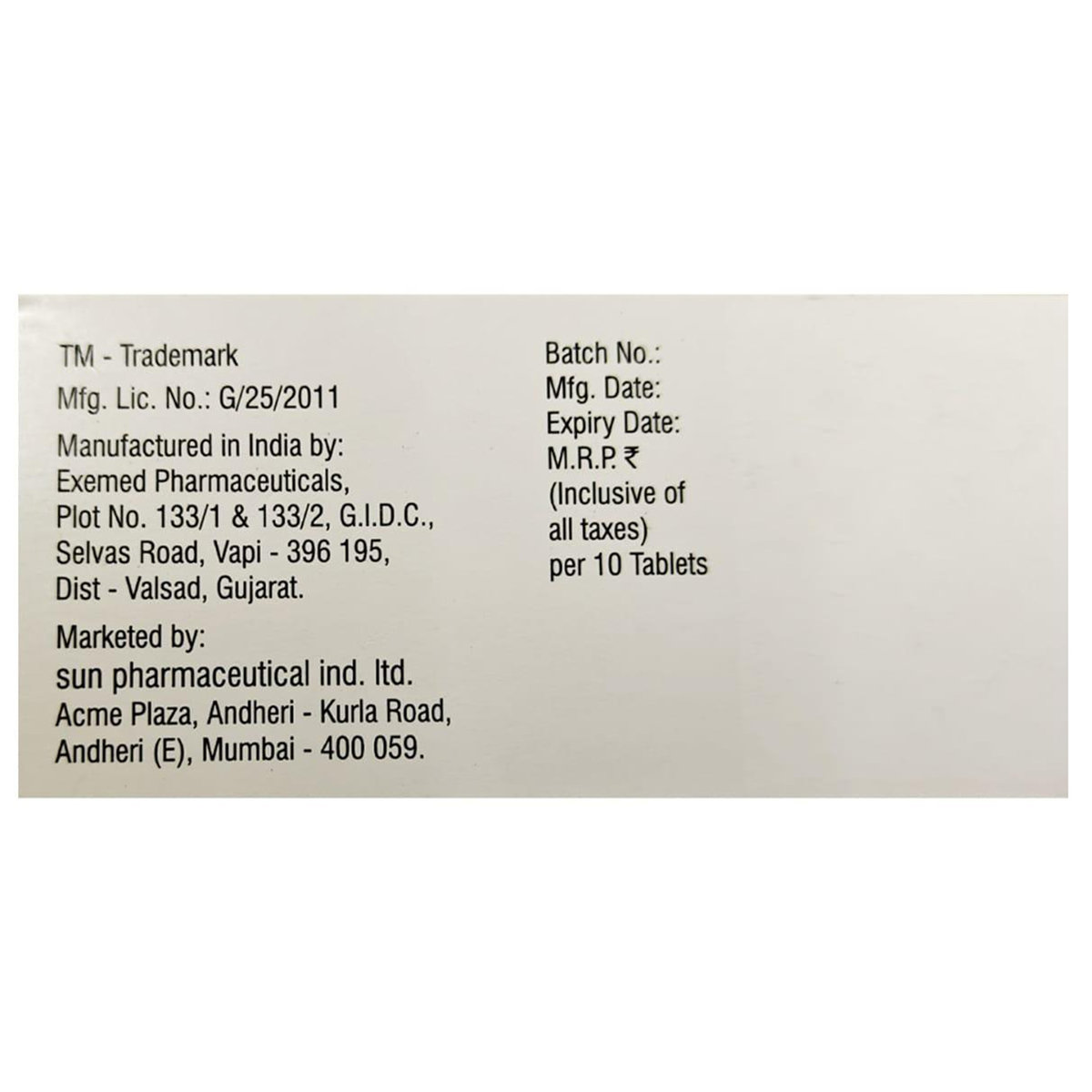 Bilasure 40 M Tablet 10's, Pack of 10 Bilasure 40 M Tablet 10's, Pack of 10