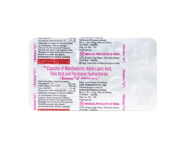 Biminox LF Capsule 10's, Pack of 10 CapsuleS