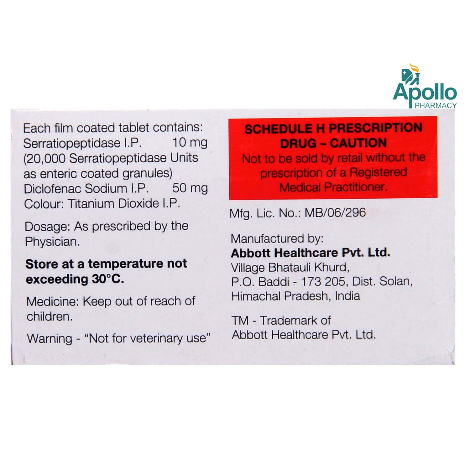 Biozobid Tablet 10's, Pack of 10 TabletS