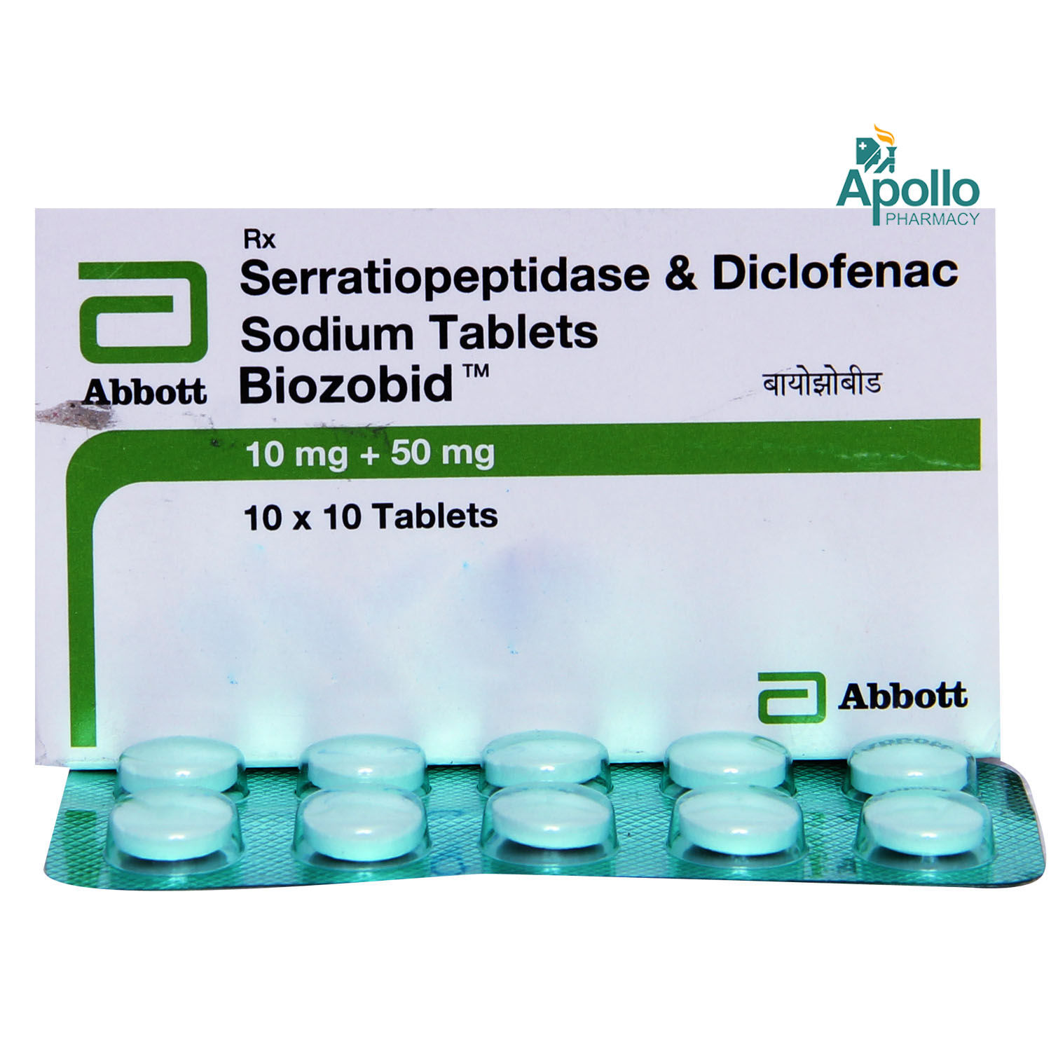 Biozobid Tablet 10's, Pack of 10 TabletS