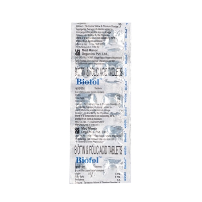 Biofol Tablet 10's, Pack of 10 TABLETS