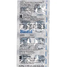 Buy Biofol Tablet | 19 Minutes Delivery | Apollo Pharmacy