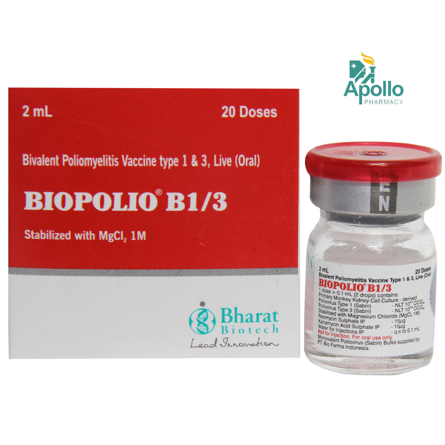 Biopolio Vaccine 2 ml, Pack of 1 Biopolio Vaccine 2 ml, Pack of 1