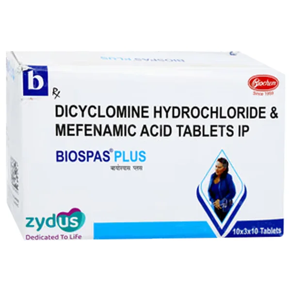 Biospas Plus Tablet 10's