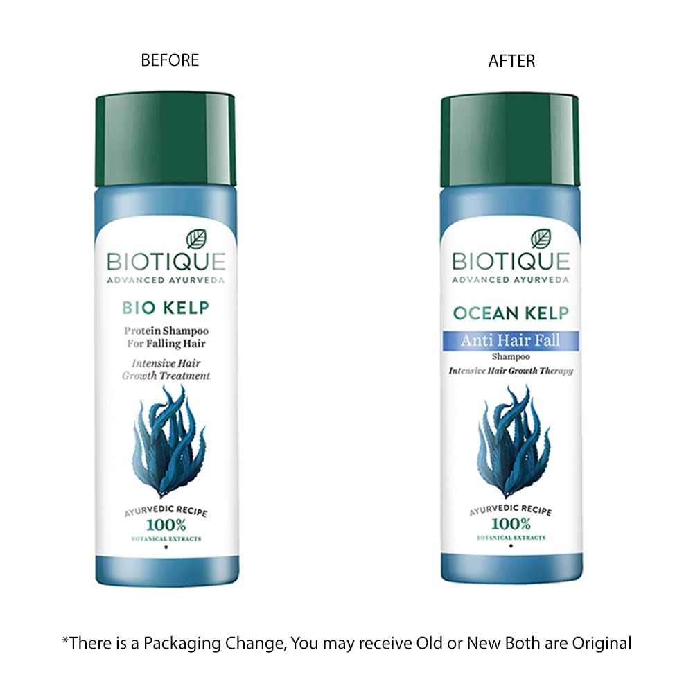 Biotique Ocean Kelp Anti Hairfall Shampoo, 190 ml, Pack of 1 Biotique Ocean Kelp Anti Hairfall Shampoo, 190 ml, Pack of 1