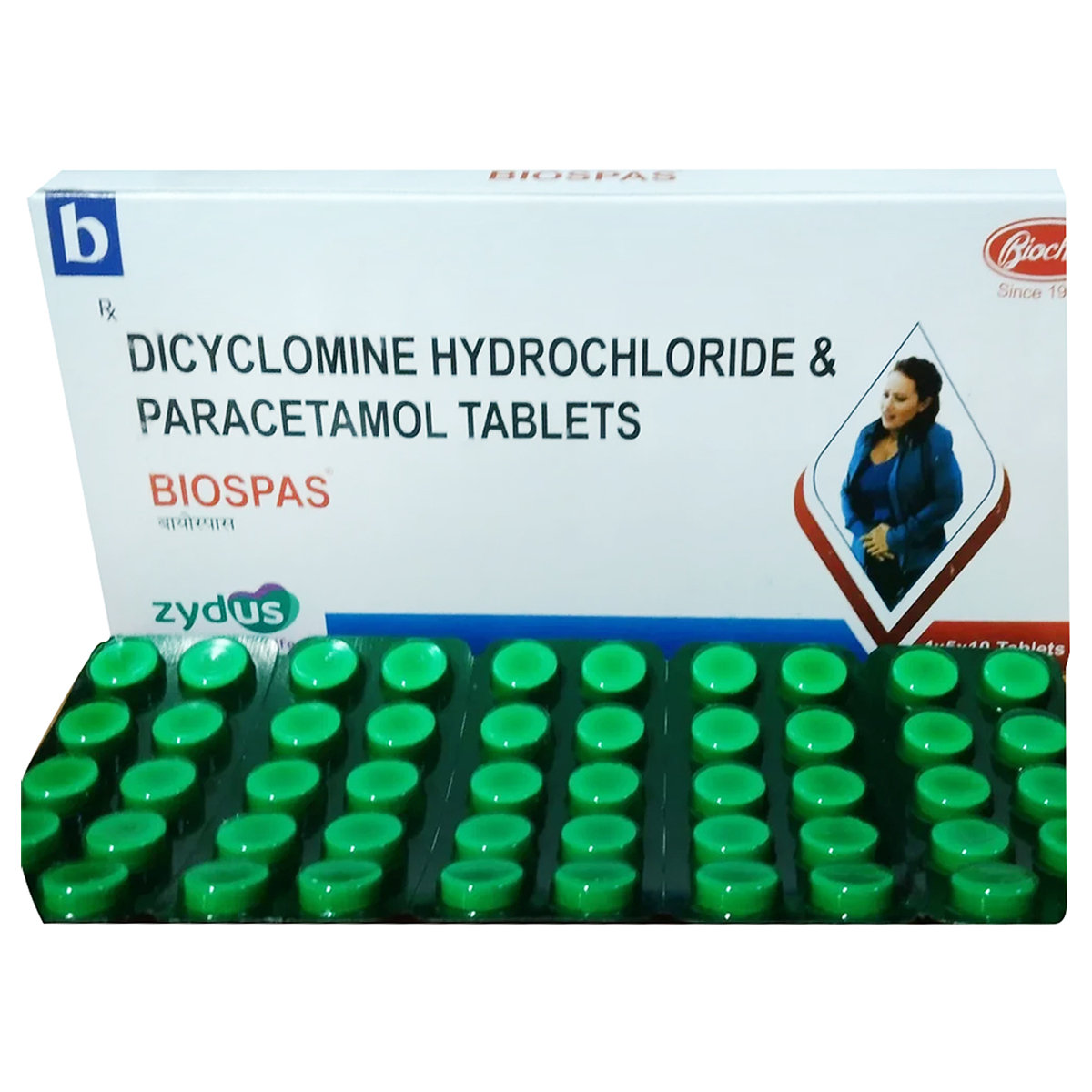 Biospas Tablet 10's, Pack of 10 Biospas Tablet 10's, Pack of 10