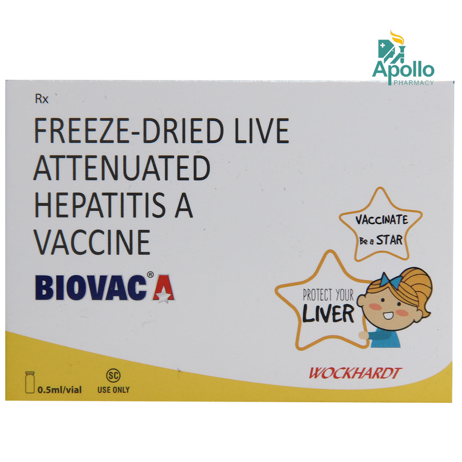 Buy Biovac A Vaccine 0.5 ml Online
