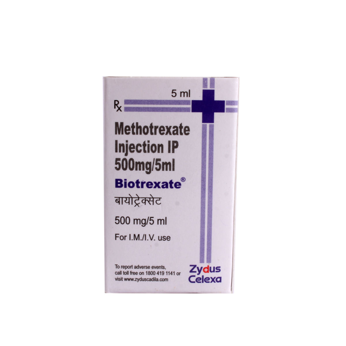 Biotrexate 500 Mg Injection 5 Ml Price, Uses, Side Effects, Composition ...