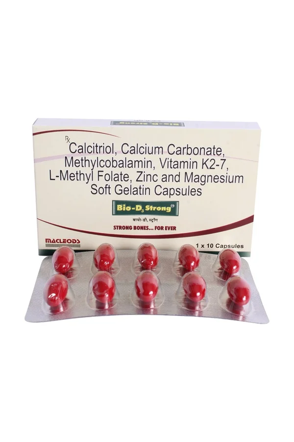 Bio-D3 Strong Capsule 10's, Pack of 10