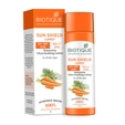 Biotique Sunshield Carrot SPF 40+ UVA/UVB Ultra Soothing Face Lotion, 120 ml