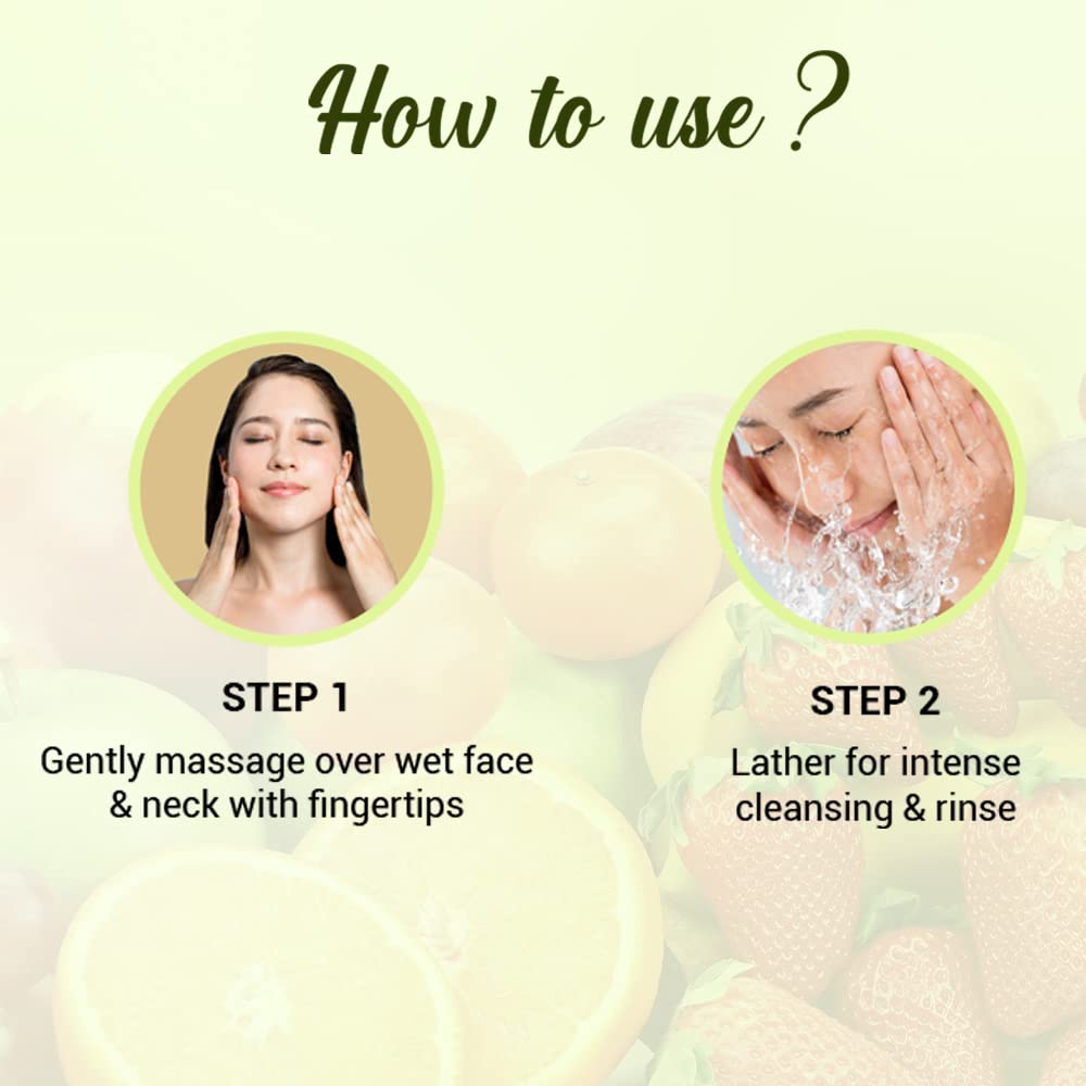 Biotique Fruit Brightening Face Wash 100 ml | Aloe Vera Pulp, Amla Juice, Tomato Juice, Pineapple Juice | Removes Makeup & Impurities | Lightens Skin Complexion | Softens Skin | 100% Botanical Extract | For All Skin Type, Pack of 1 Biotique Fruit Brightening Face Wash 100 ml | Aloe Vera Pulp, Amla Juice, Tomato Juice, Pineapple Juice | Removes Makeup & Impurities | Lightens Skin Complexion | Softens Skin | 100% Botanical Extract | For All Skin Type, Pack of 1