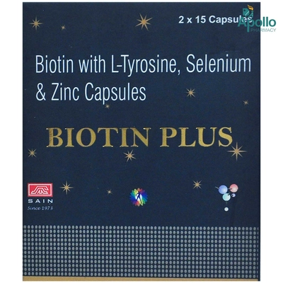 Biotin Plus Tablet 15's, Pack of 15 TABLETS