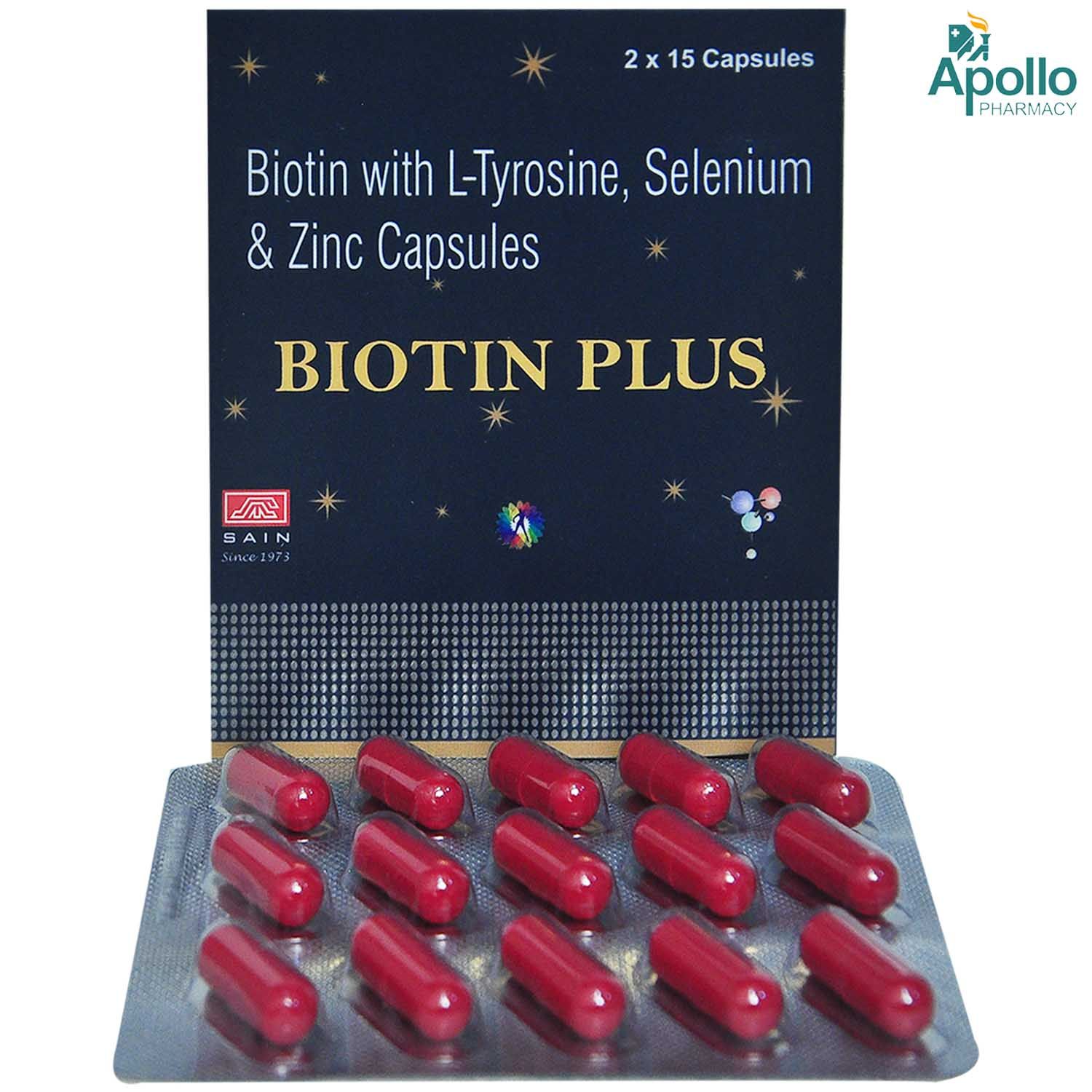 Biotin Plus Tablet 15's, Pack of 15 TABLETS