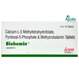 Biohomin Tablet 10's, Pack of 10 TabletS
