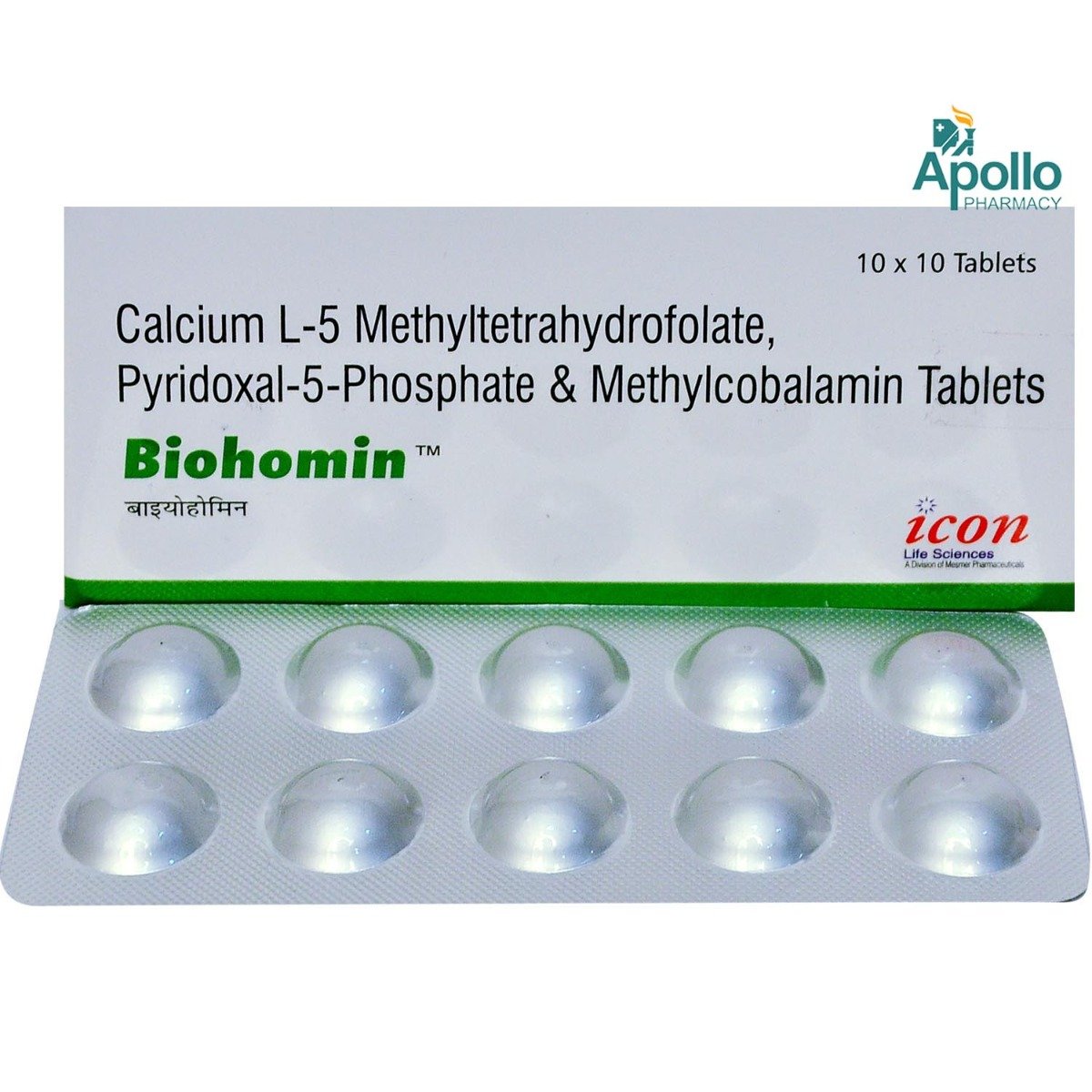 Biohomin Tablet 10's, Pack of 10 TabletS Biohomin Tablet 10's, Pack of 10 TabletS