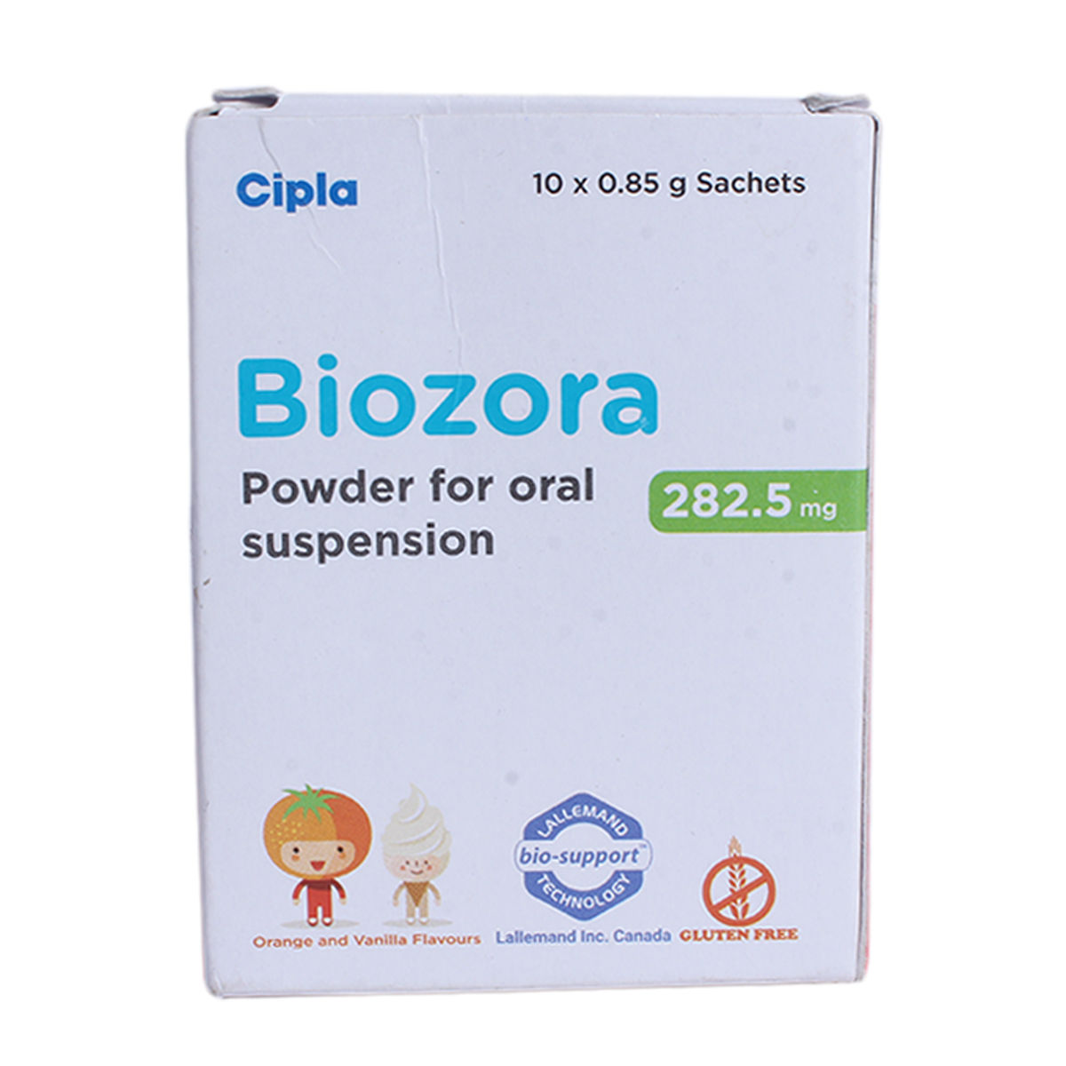 Buy Biozora Orange & Vanilla Gluten Free Powder 0.84 gm Online