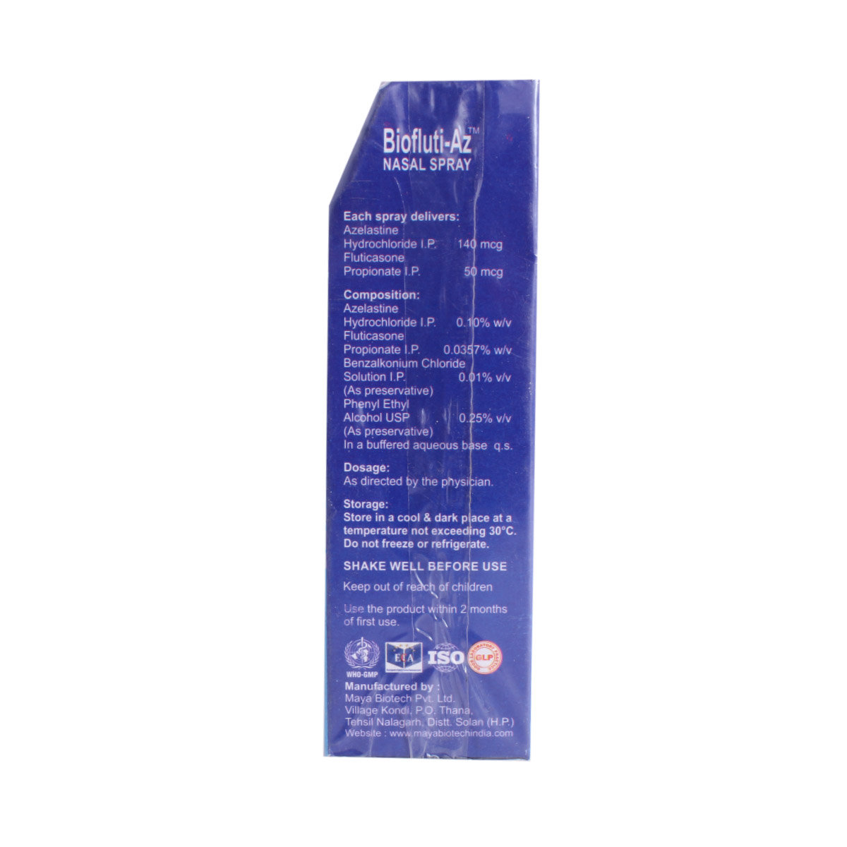 Biofluti-AZ Nasal Spray 10 ml, Pack of 1 SPRAY Biofluti-AZ Nasal Spray 10 ml, Pack of 1 SPRAY