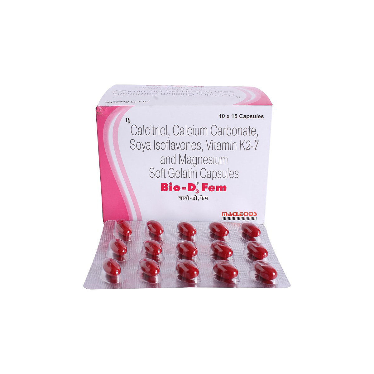 Bio-D3 Fem Capsule 15's, Pack of 15 CAPSULES