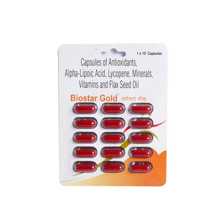 Biostar Gold Softgel Capsule 15's