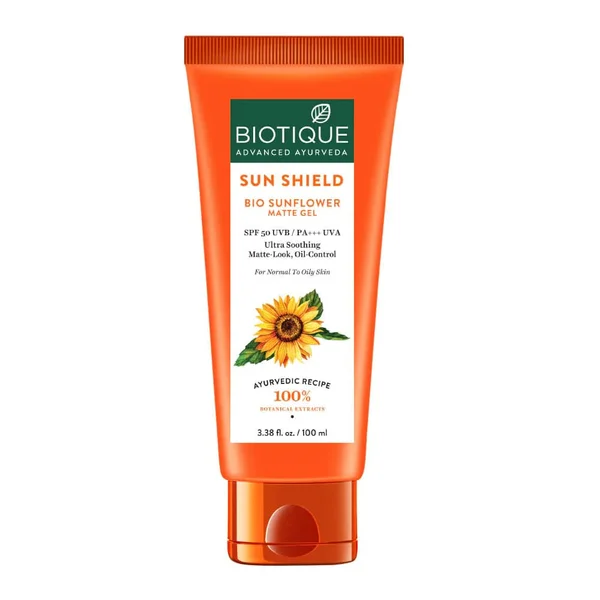 Biotique Sunshield Sunflower Lotion, 100 ml, Pack of 1