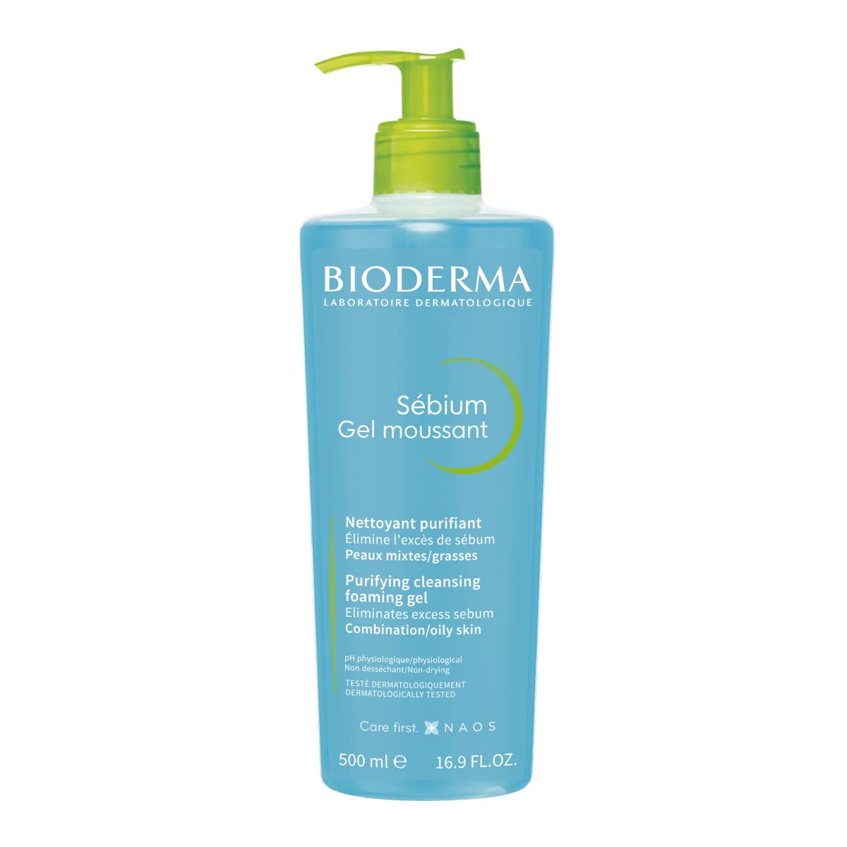 Bioderma Sebium Gel Moussant Cleansing Foaming Gel, 500 ml, Pack of 1 Bioderma Sebium Gel Moussant Cleansing Foaming Gel, 500 ml, Pack of 1