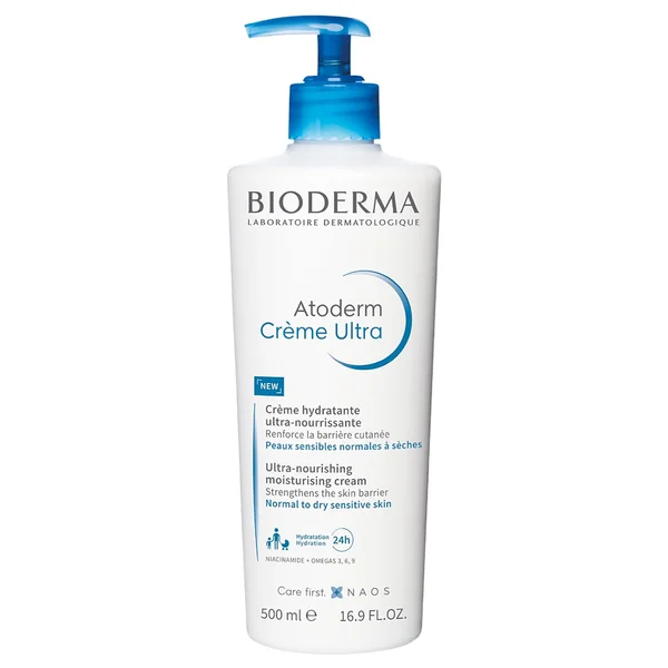 Bioderma Atoderm Creme Ultra Moisturising Cream, 500 ml, Pack of 1