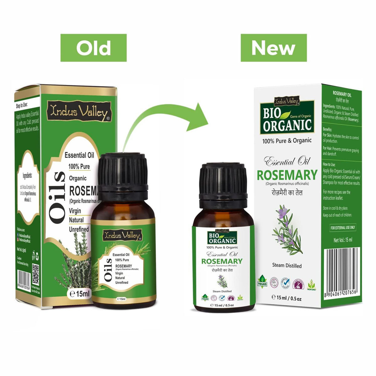 Bio Organic Rosemary Essential Oil, 15 ml, Pack of 1 Bio Organic Rosemary Essential Oil, 15 ml, Pack of 1