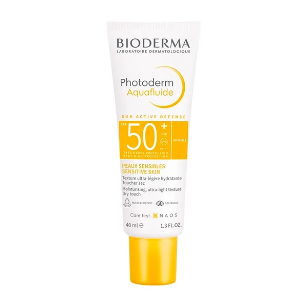 Bioderma Photoderm Aquafluide SPF 50+ Invisible Sunscreen, 40 ml
