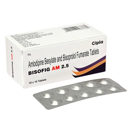 Bisofig AM 2.5 mg Tablet 10's