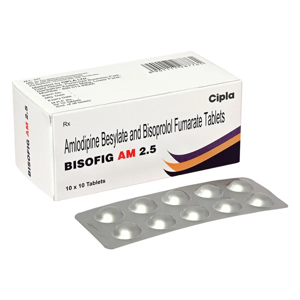 Bisofig AM 2.5 mg Tablet 10's, Pack of 10
