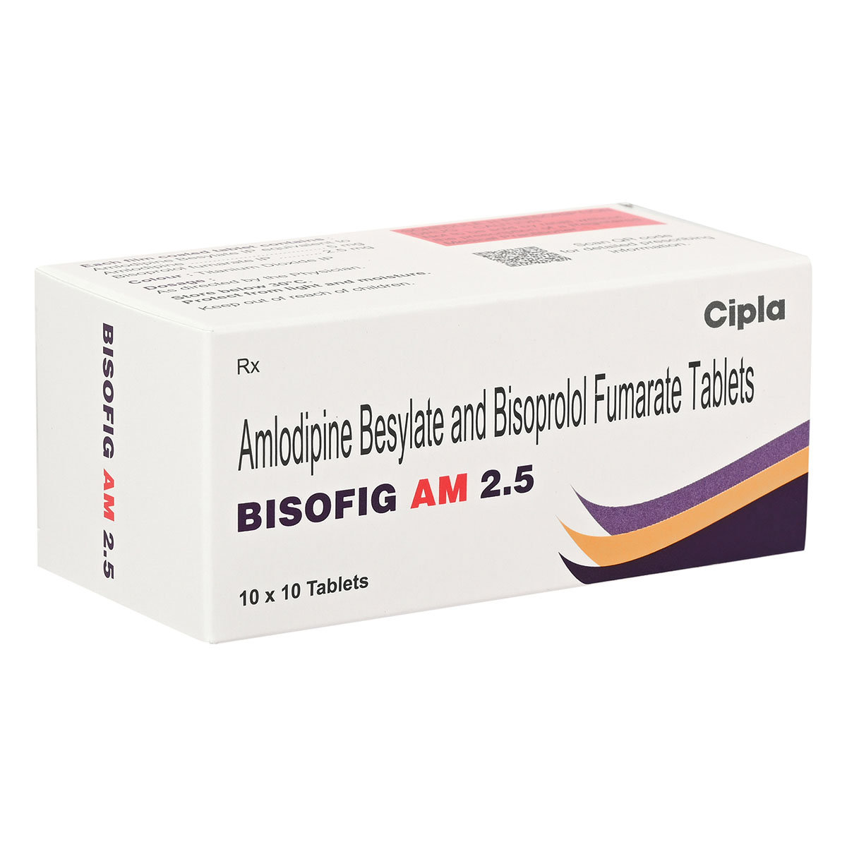 Bisofig AM 2.5 mg Tablet 10's, Pack of 10 Bisofig AM 2.5 mg Tablet 10's, Pack of 10