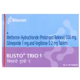 Blisto Trio 1 Tablet 10's, Pack of 10 TABLETS