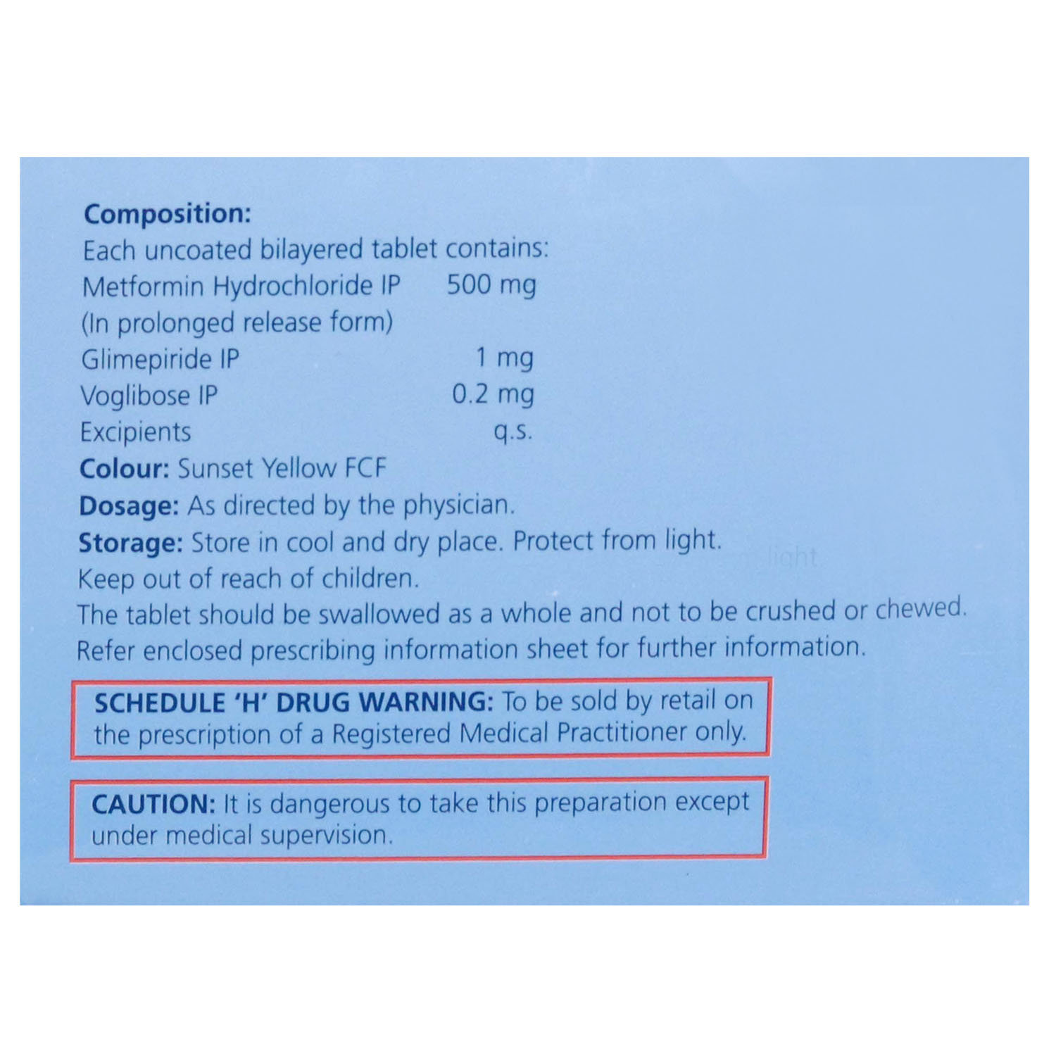 Blisto Trio 1 Tablet 10's, Pack of 10 TABLETS Blisto Trio 1 Tablet 10's, Pack of 10 TABLETS