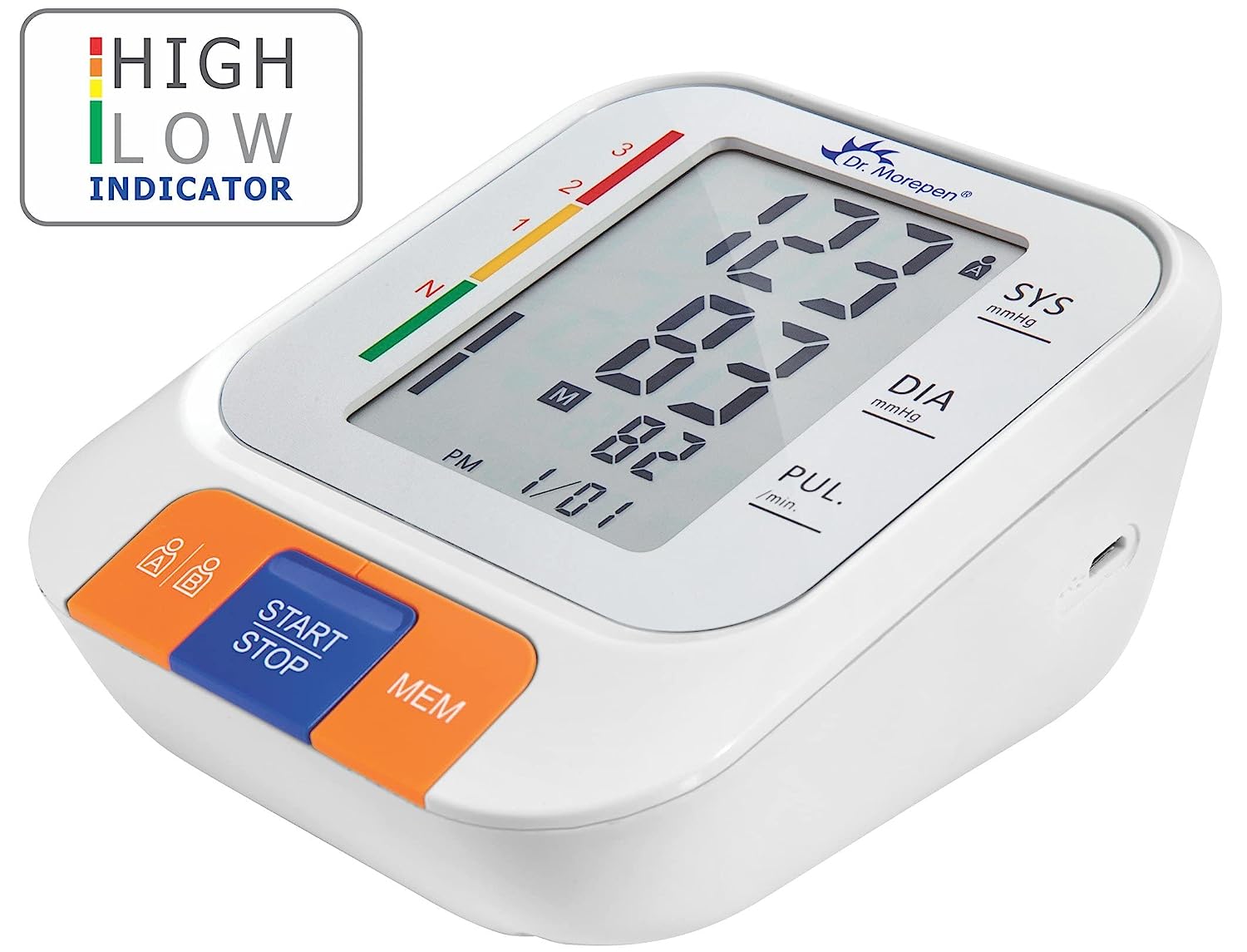 Dr. Morepen Blood Pressure Monitor BP-15, 1 Count, Pack of 1 Dr. Morepen Blood Pressure Monitor BP-15, 1 Count, Pack of 1