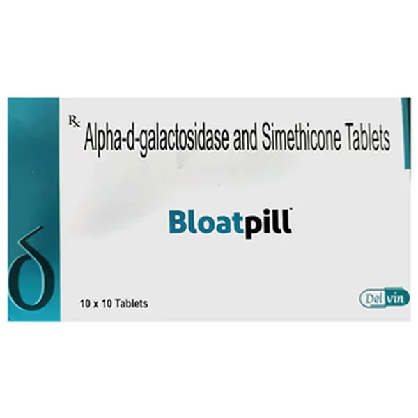Bloatpill Tablet 10's, Pack of 10 TabletS