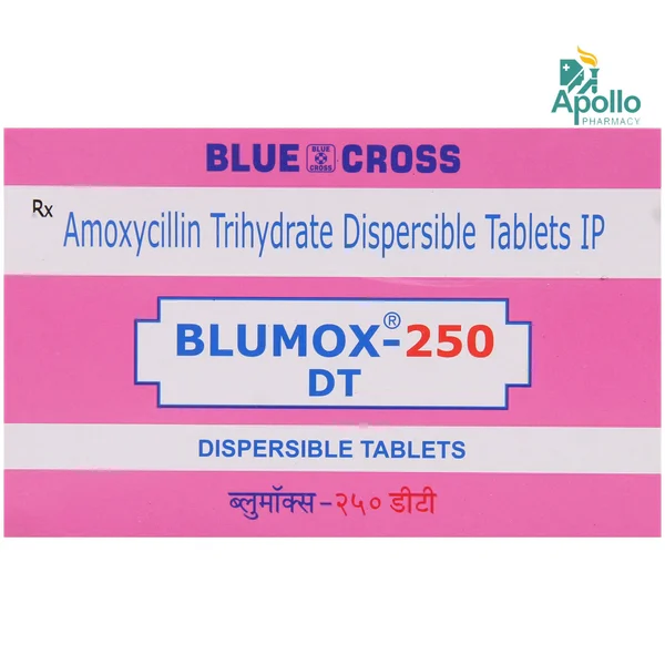 Blumox 250 mg DT Tablet 15's, Pack of 15 TabletS