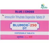 Blumox 250 mg DT Tablet 15's, Pack of 15 TabletS