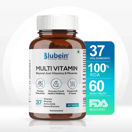 Blubein Multivitamin Tablet, 60 Count