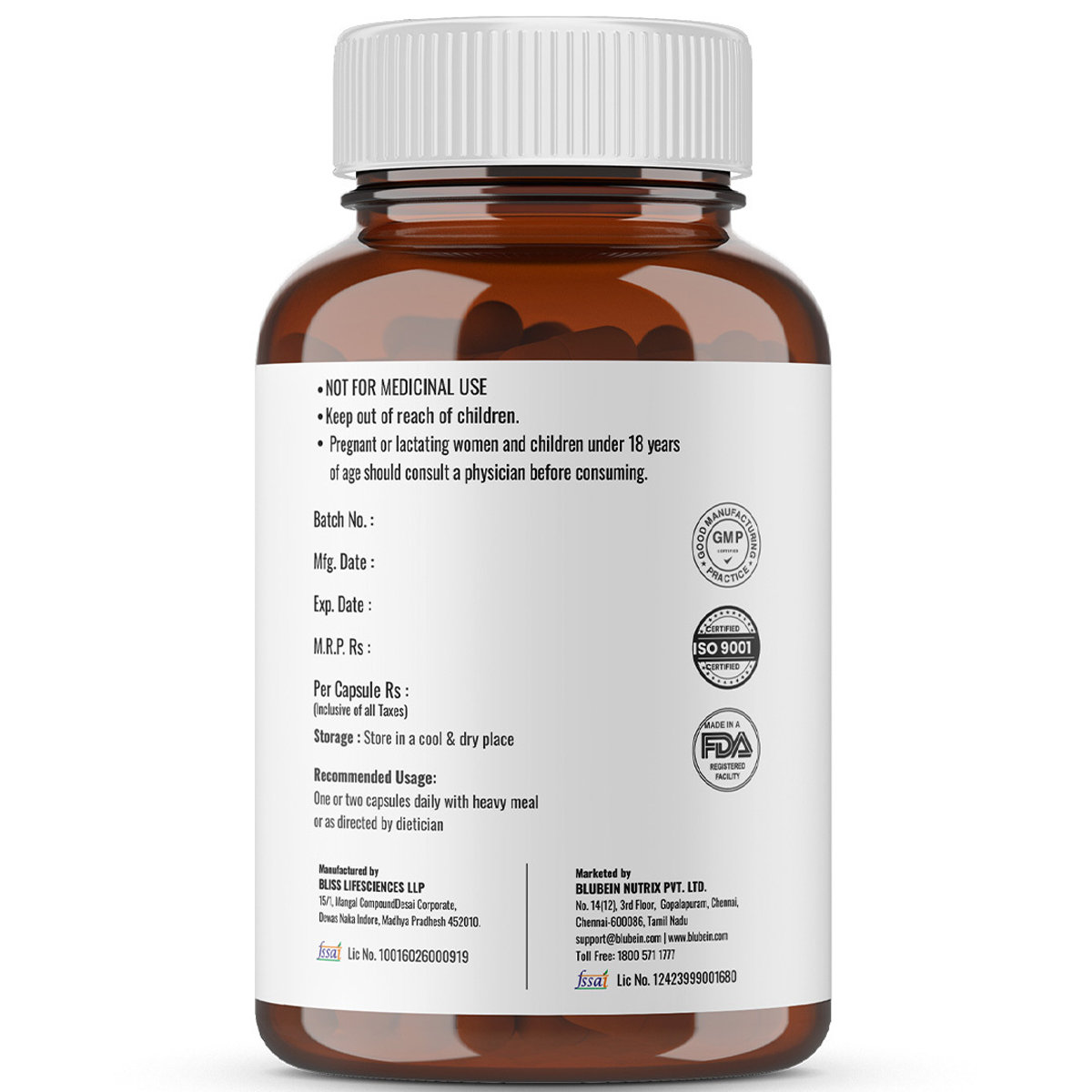 Blubein Mega Omega 3 1250 mg Vanilla Flavour SG Capsule 30's, Pack of 1 Blubein Mega Omega 3 1250 mg Vanilla Flavour SG Capsule 30's, Pack of 1