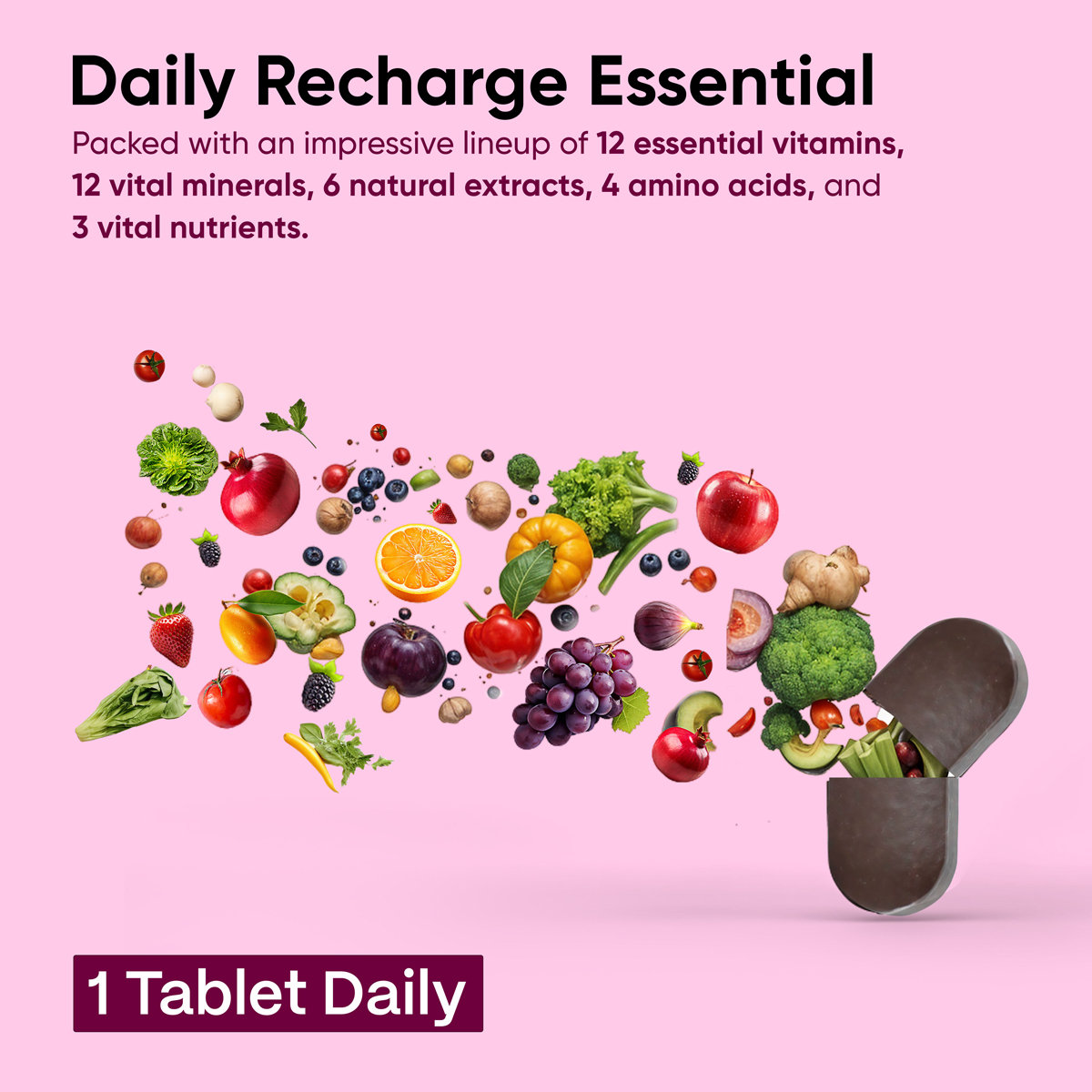 Blubein Multivitamin, 30 Tablets, Pack of 1 Blubein Multivitamin, 30 Tablets, Pack of 1