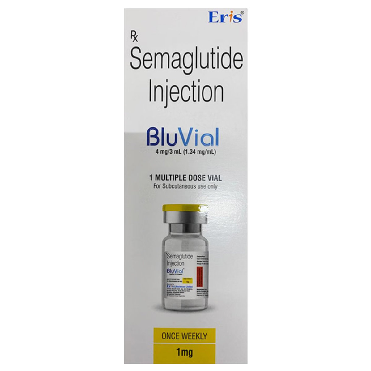Bluvial 1 mg Injection 1's Bluvial 1 mg Injection 1's