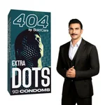 Bold Care 404 Extra Dotted Condoms, 10 Count