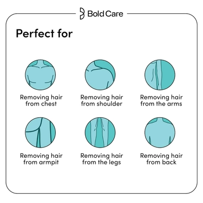 Bold Care Hair Removal spray for Men, 200 gm, Pack of 1