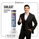Bold Care Shilajit Orange Flavour for Men, 20 Effervescent Tablets, Pack of 1