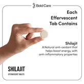 Bold Care Shilajit Orange Flavour for Men, 20 Effervescent Tablets, Pack of 1