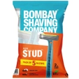 Bombay Shaving Company Flexi Stud Men's Razor, 5 Count