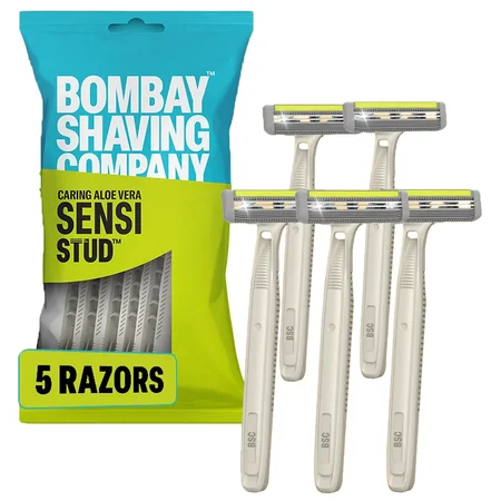 Bombay Shaving Company Sensi Stud Men's Razor, 5 Count