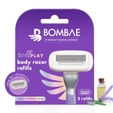 Bombae Rollplay Hair Removal Razor Refills/Cartridge, 2 Count