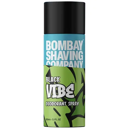 Bombay Shaving company Black Vibe Deo Spray, 150 ml