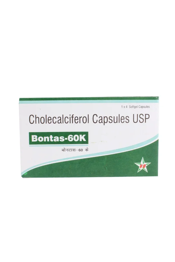 Bontas 60K Tablet 4's, Pack of 4 TabletS